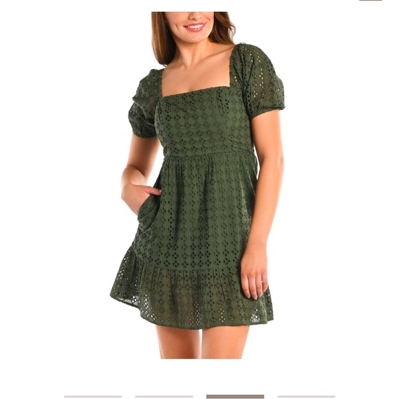 NWT La Blanca Green Saltwater Sands Coverup Dress - Picture 4 of 4